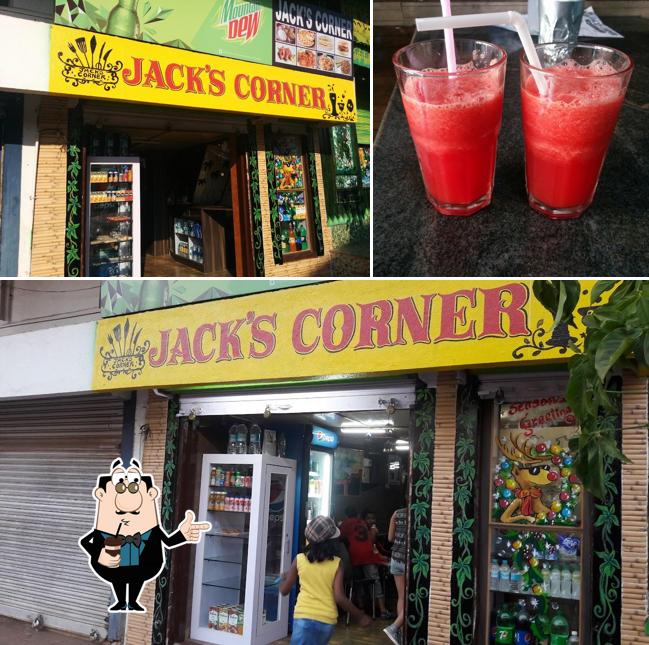 Enjoy a beverage at Jack's Corner Bar & Restaurant