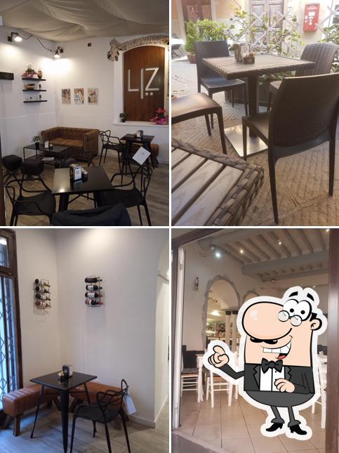Dai un'occhiata agli interni di Liz Bar