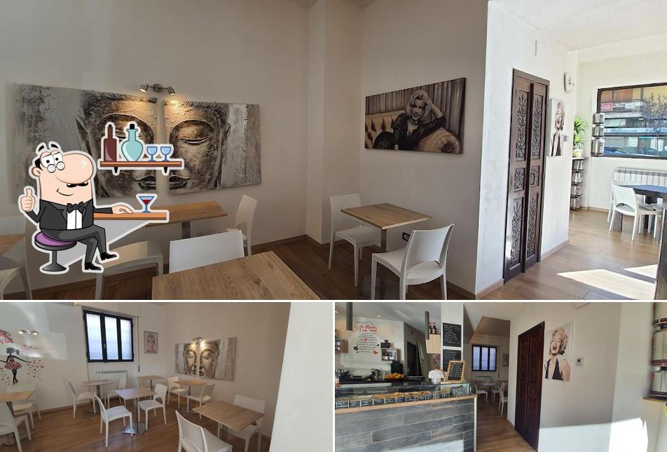 Gli interni di Talconero Café