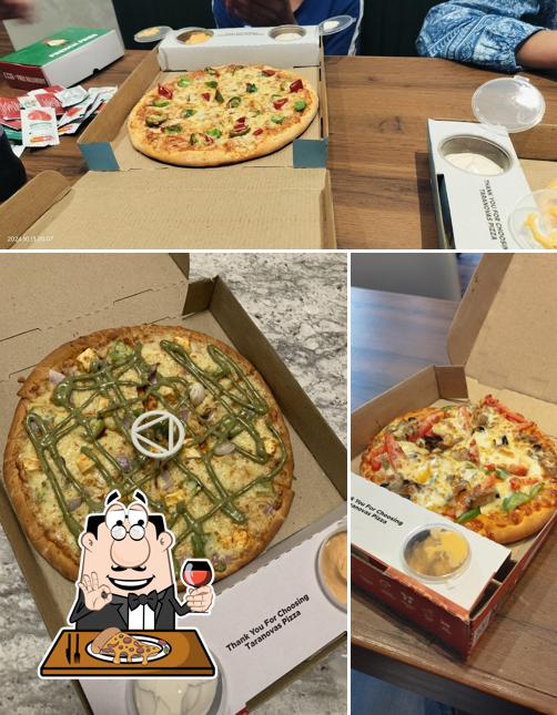 Get pizza at Taranovas Pizza