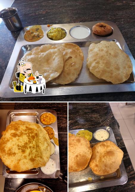 Chole bhature at Sree Arul Jyothi (Veg Restaurant)