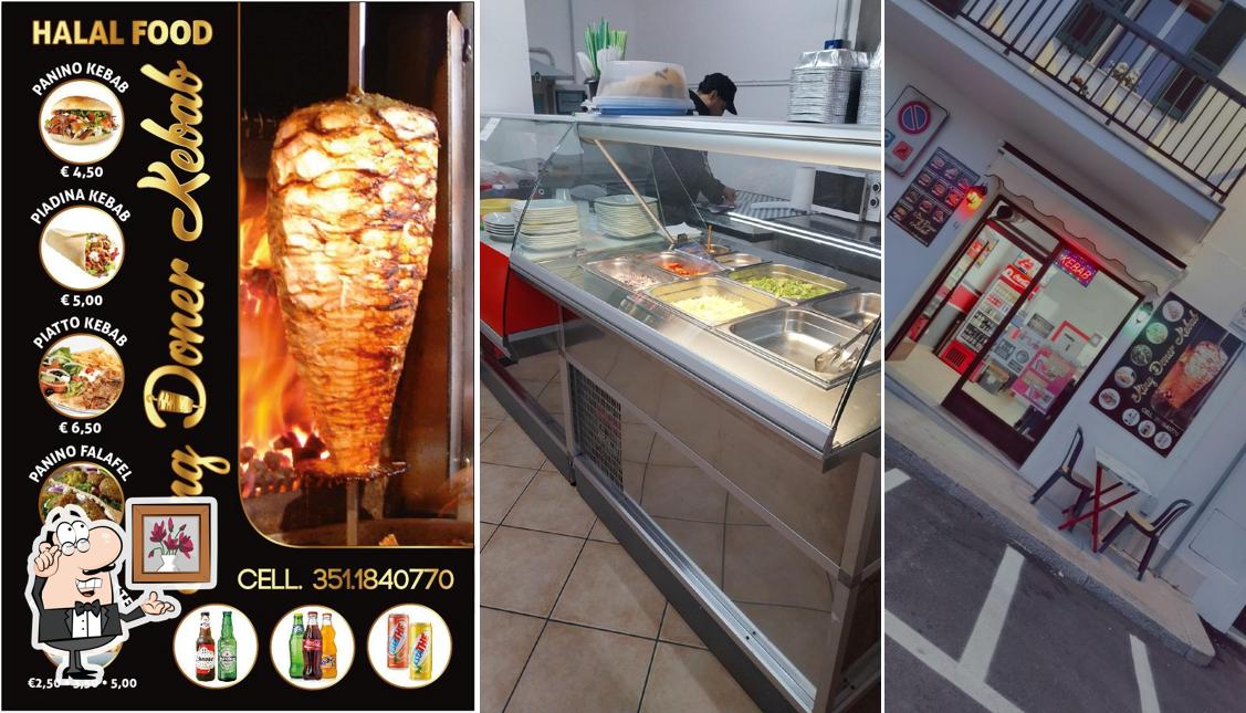 Gli interni di The King Kebab