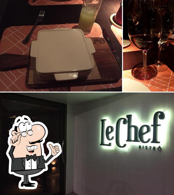 Veja imagens do interior do Le Chef Bistrô