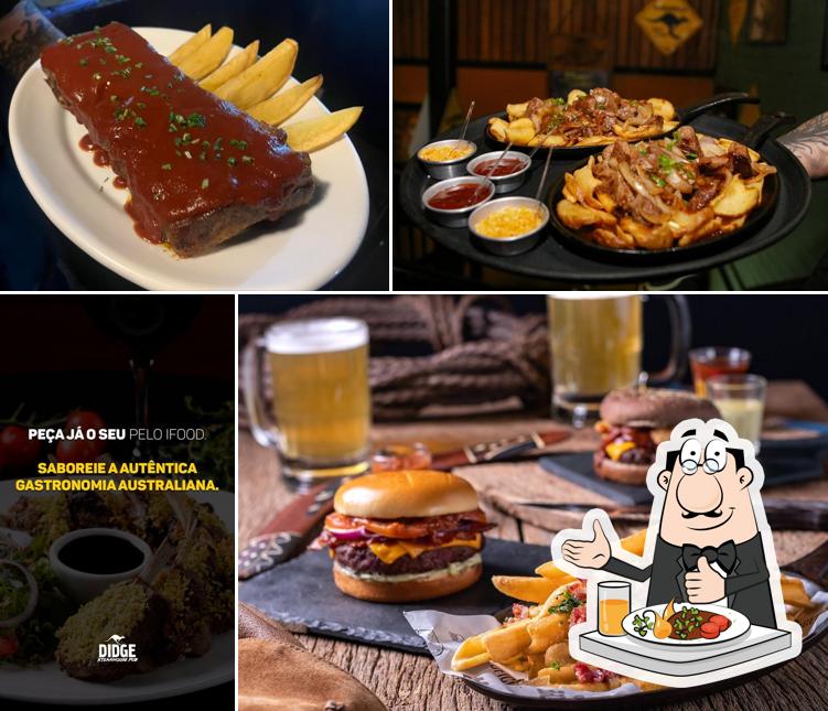 Comida em Restaurante Didge Steakhouse Pub - Joinville