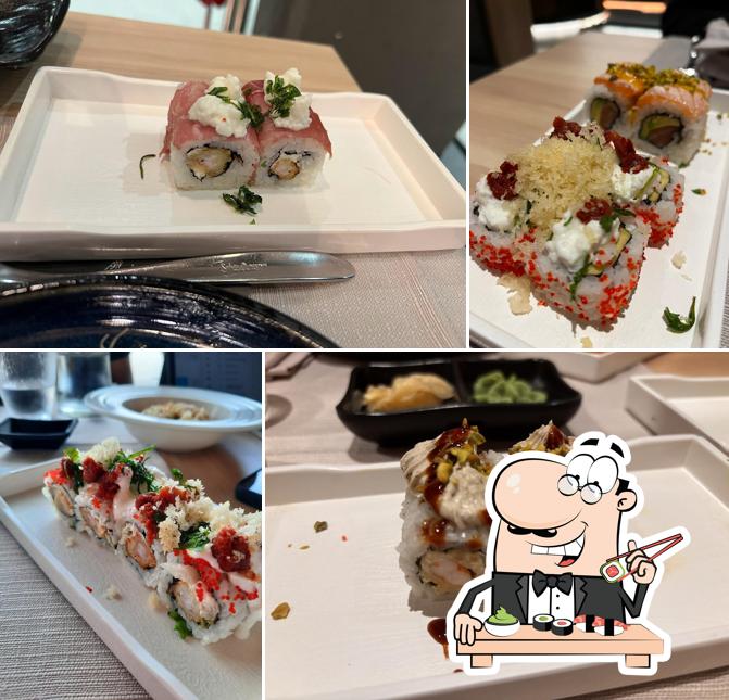 Ordina le varie opzioni di sushi
