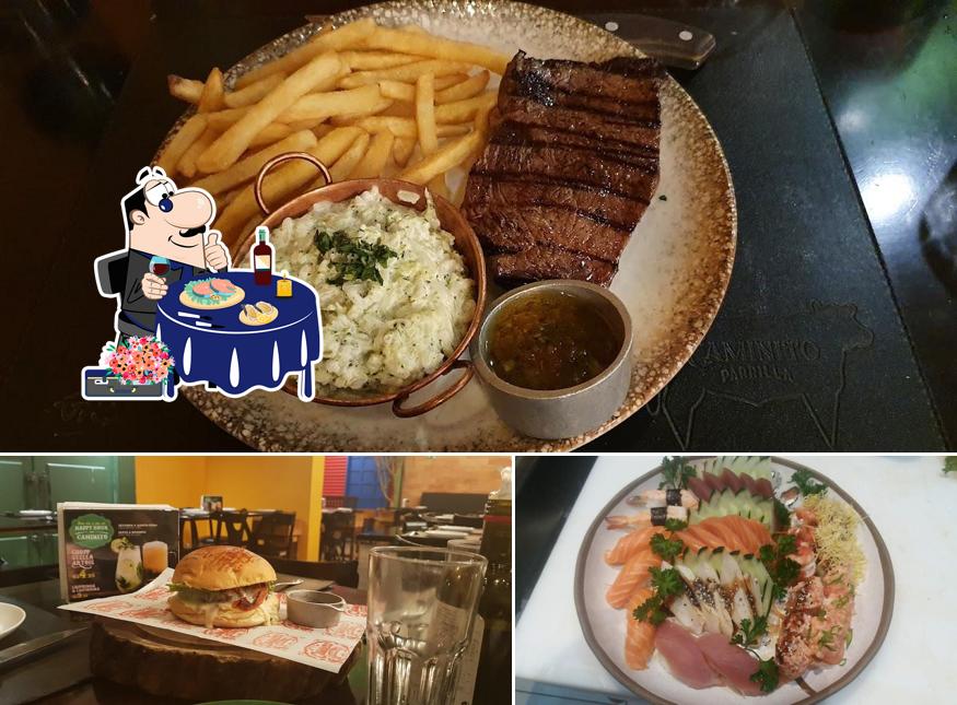 Sashimi em Caminito Parrilla Sudoeste