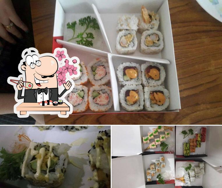 Sushi rolls are offered by Sumo Sushi