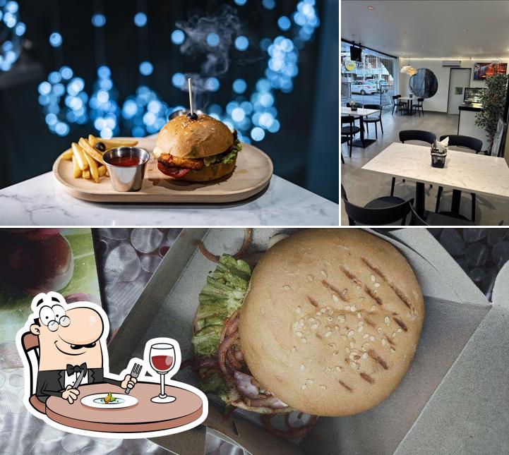 The restaurant's food and interior