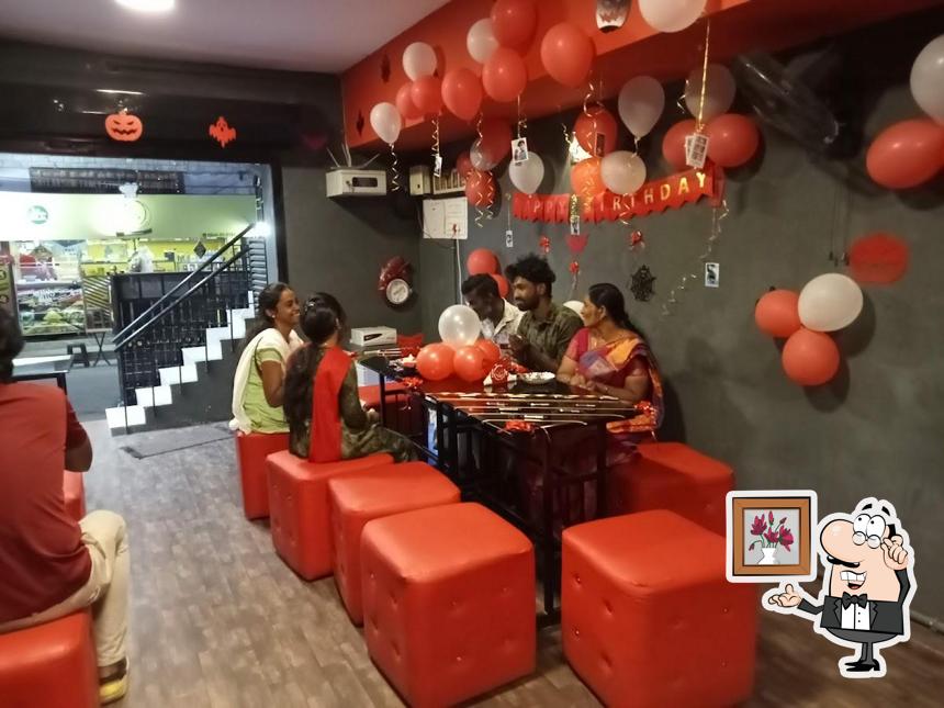 The interior of Trick or treat cafe