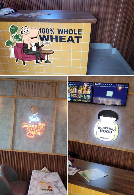 The interior of Dumpling Hood