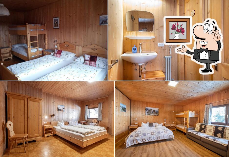 Gli interni di Rifugio Fermeda Hütte