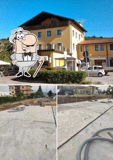 Gli esterni di Cucina del Nuovo Bar Bonaparte