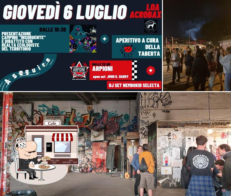 Gli esterni di LOA Acrobax