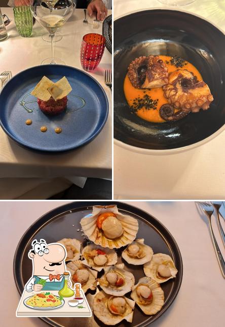 Platti al Ristorante Mare Divino