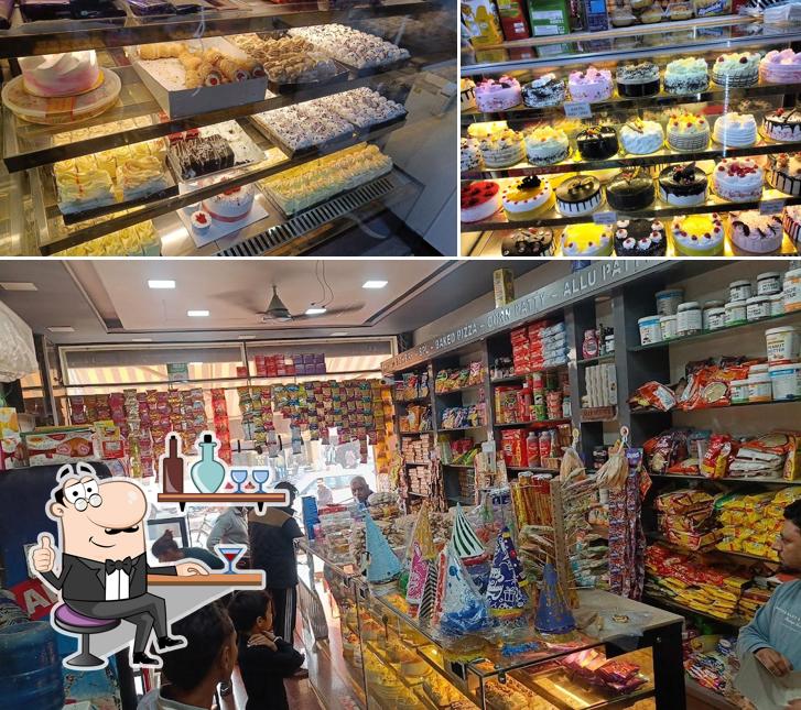 The interior of Shivam Bakery & Cake House