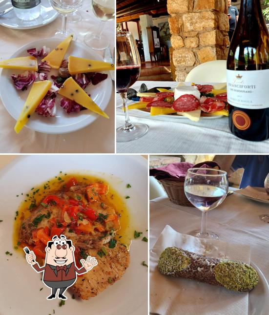 Platti al Trattoria La Ruota