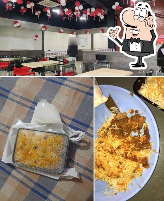 The interior of Food Court @ Snehapuri Colony