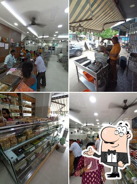 The interior of HOTEL ANANDHA BHAVAN