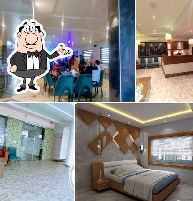 The interior of The Ritu's Resort