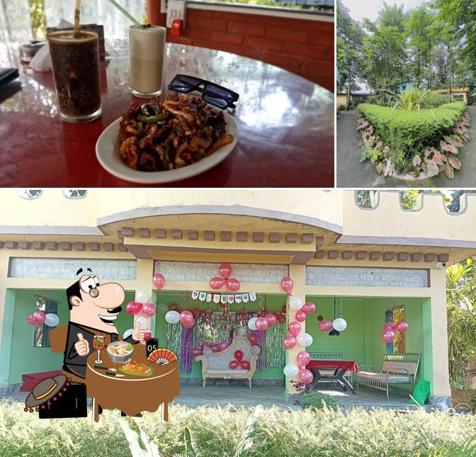 Meals at Blue Orchid Restaurant