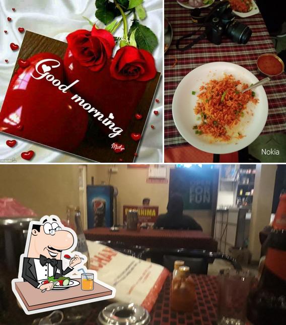 Among various things one can find food and bar counter at Poornima Bar and Restaurant