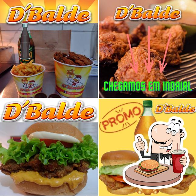 Hambúrguer em D'Balde Delivery - Frango no Balde Indaial SC