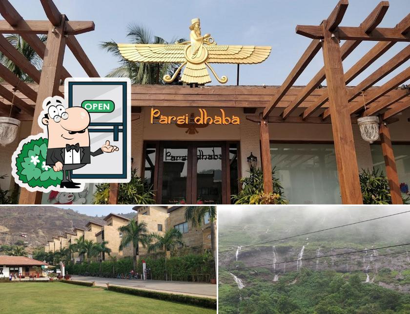 The exterior of Parsi Dhaba