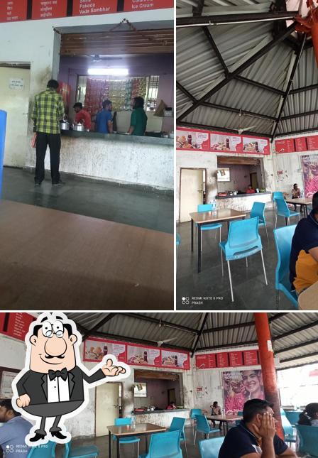 Take a seat at one of the tables at Science Canteen