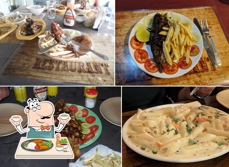 Food at Searock Restaurant