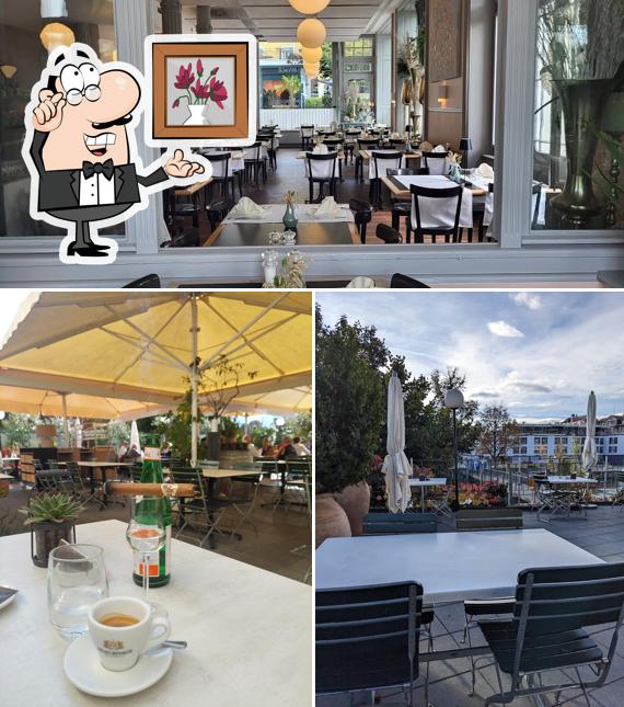 Dai un'occhiata agli interni di Restaurant Beau Rivage