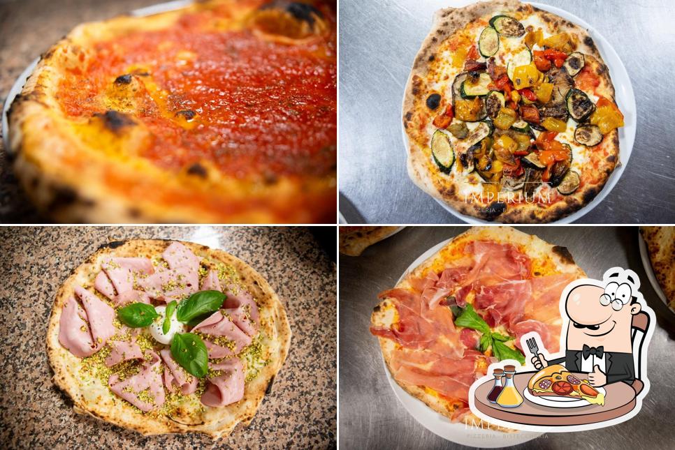 Scegli una pizza a Imperium Pizzeria-Bisteccheria