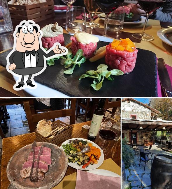 Gli interni di Locanda del Panigaccio