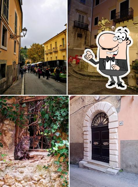 Gli esterni di La Bottega dei Buongustai
