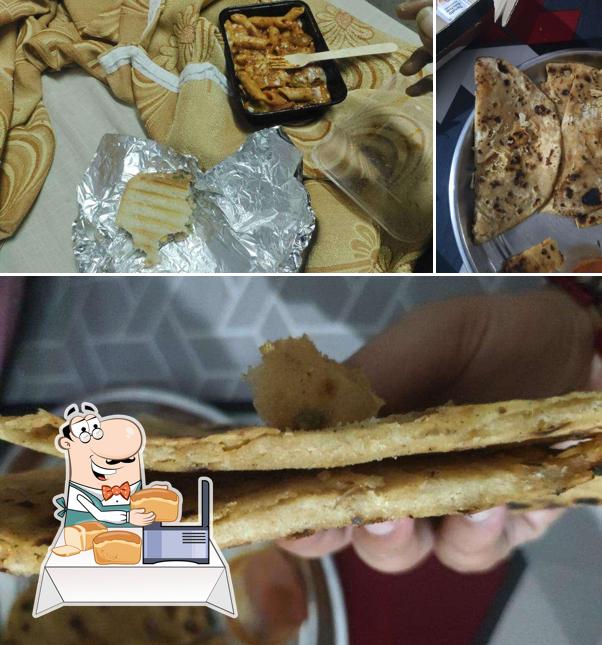 Garlic bread at Life is tea