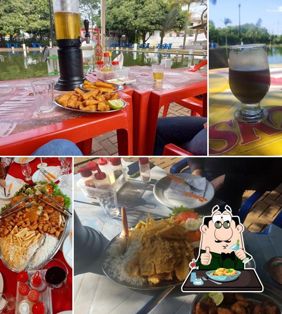 Mousse de chocolate em Pesque e Pague Kipeixe