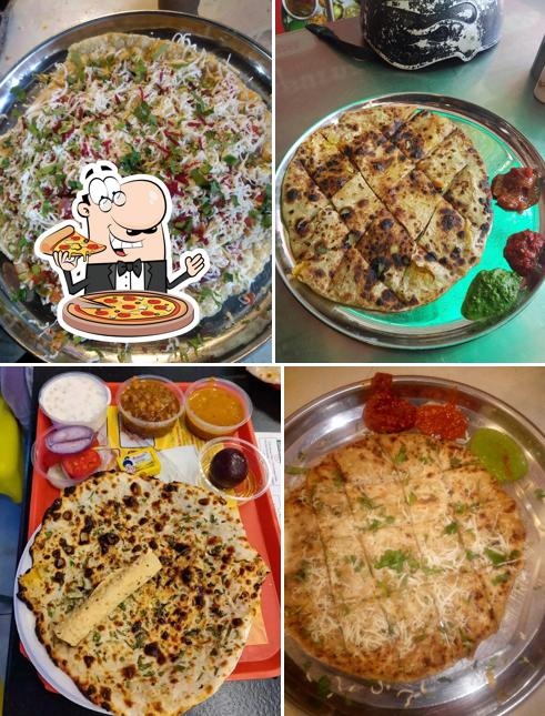 Pick pizza at Shri Annapurna Bhojnalaya