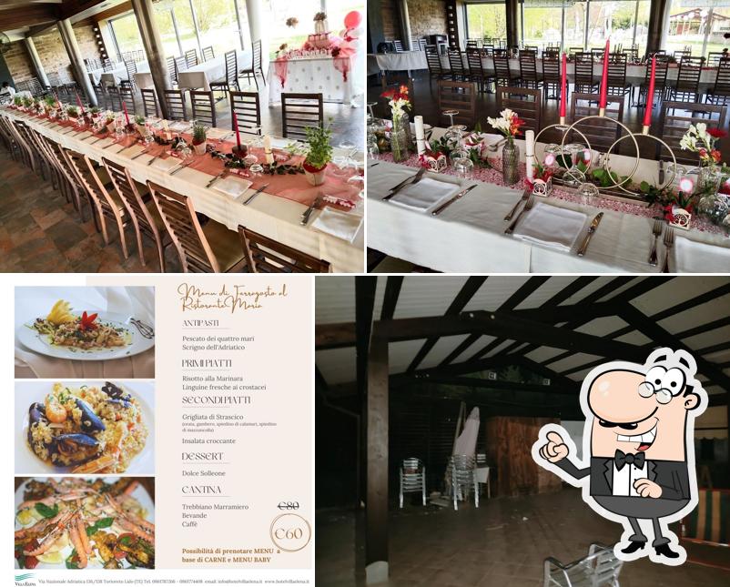 Gli interni di Villa Elena