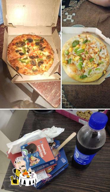 Check out the photo displaying food and beverage at Domino's Pizza Anand Nagar, Jabalpur