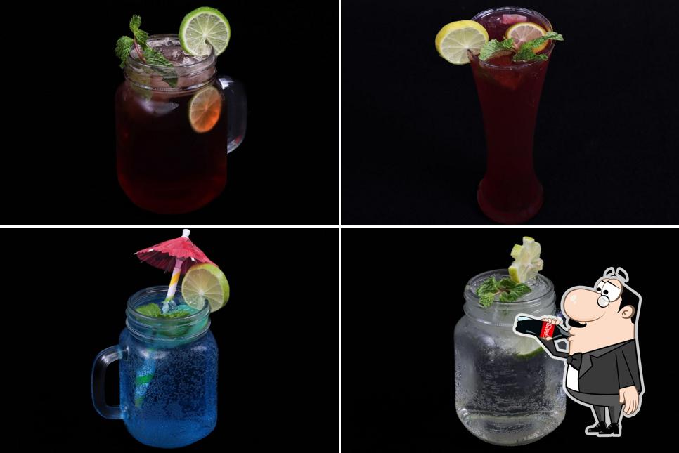 Try a drink from the menu