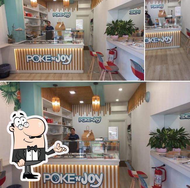 Gli interni di Poke'n'Joy Bordighera