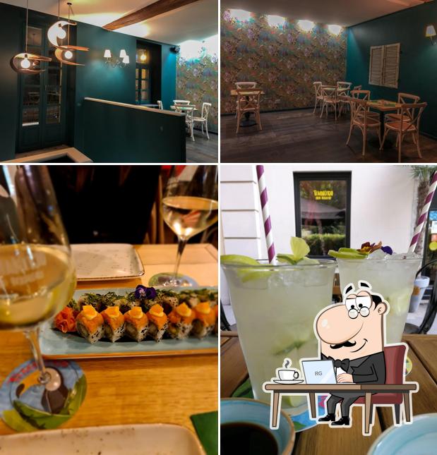 La foto della interni e bevanda di Makao Sushi, Drink & Sound in Gran Madre