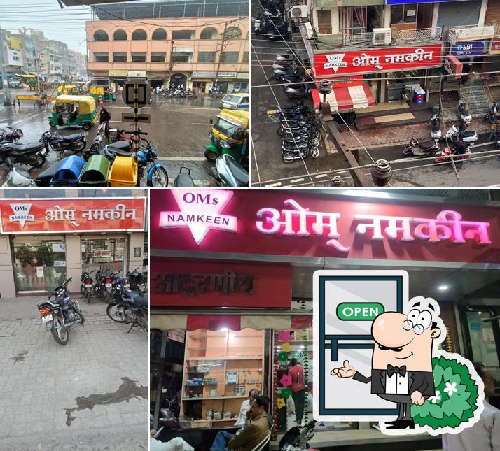 The exterior of Om Namkeen