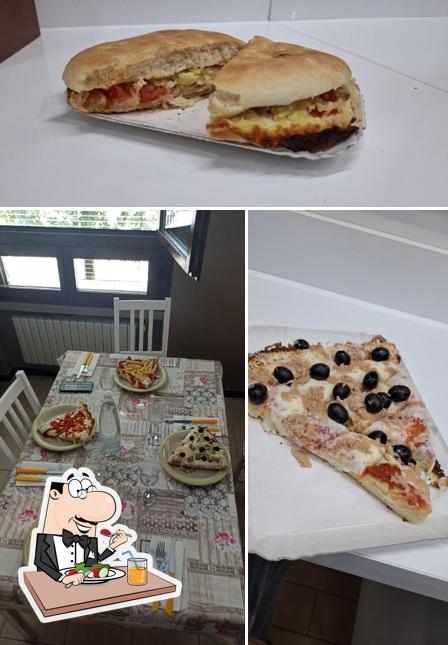 Panino con maiale stirato al Pizzeria Trieste