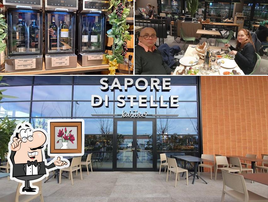 Gli interni di Sapore di stelle Bistrò Magione