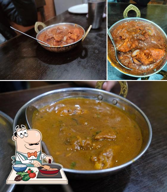 Chicken curry at Sharma Punjabi Dhaba