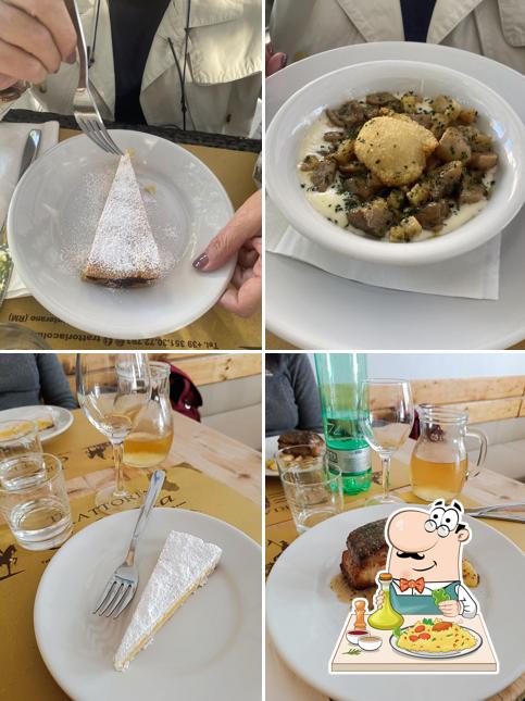 Platti al Trattoria Coluzia
