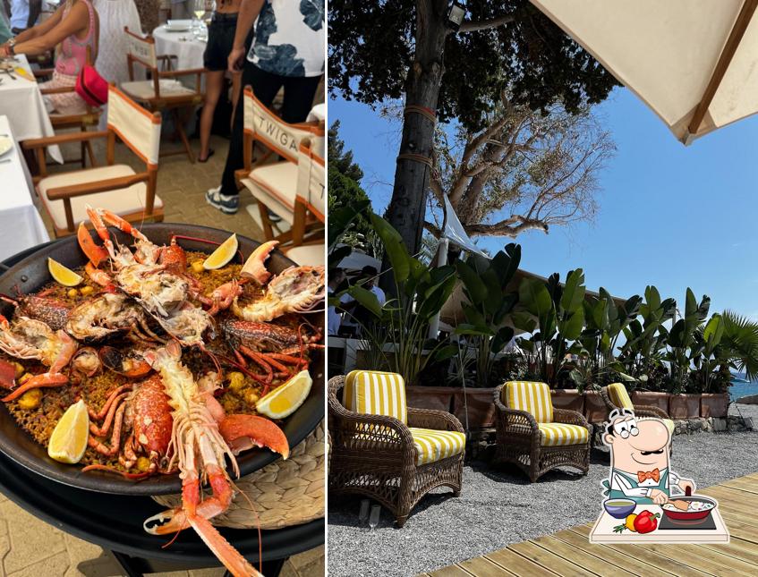 Paella al Twiga Baia Beniamin