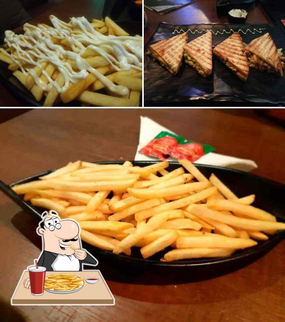 French fries at Red Door Cafe - The Game Hub