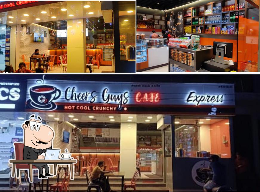 The interior of Cheers Guys Cafe