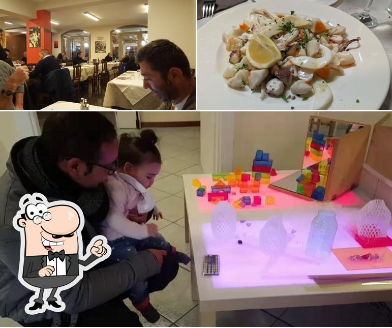 La immagine della interni e cibo di Da Mimmo